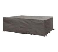 Housse De Protection Pour Sélon De Jardin, Housse Hivernage Sélon, Bâche, Housse Extérieure Mobilier De Jardin, Gris, Rectangulaire, 280 X 230 X 80 Cm - Perel