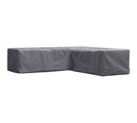 Housse De Protection Pour Sélon De Jardin, Housse Hivernage Sélon, Bâche, Housse Extérieure Mobilier De Jardin, Gris, En Forme De L, 250 X 250 X 70 Cm - Perel