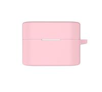Housse de Protection pour Sony WF-1000XM6 Casque Coque de Protection Souple en Silicone Antichoc et Anti-Poussière (Pink)