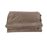 Housse de protection pour source chaude, jardin, extérieur, carré, pliable, anti-pluie, protection solaire pour baignoire, 230,9 x 230,9 x 30 cm (café)