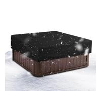 Housse De Protection pour Spa - Imperméable Carré de Remplacement Protection Contre Les UV,Couverture Hivernale pour Spa | pour Extérieur, Jardin, Terrasse, Pont, Bord De Piscine, Maison