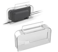 Housse de protection pour Switch 2 Port de câble lavable au lave-vaisselle, haute transparence dissipation thermique Protection sur toutes les surfaces utilisation facile recharge sans obstacle