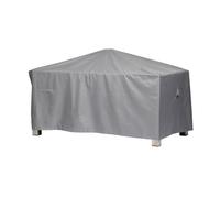 Housse de protection pour table de jardin rectangulaire | 245 x 115 x 71 cm | polyester tissé Oxford 600D, couleur : gris