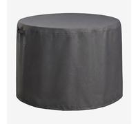 Housse De Protection Pour Table De Jardin Ronde Otley Gris Anthracite Ø130 Cm Gris
