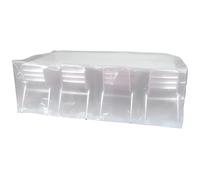 Housse de protection pour table rectangulaire - RIBILAND - PRH090200X101 - Eco Platinium - Blanc