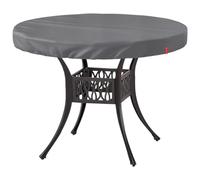 Housse de protection pour table ronde d'extérieur SoloToo, imperméable et anti-UV, compatible avec les meubles de jardin ronds jusqu'à 117 à 122
