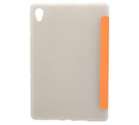 Housse de Protection pour Tablette M40 Air et P30HD, étui en Simili Cuir avec Un Design à Trous d’alignement précis, Support Multi-Angles réglable pour Les Cours en Ligne et Le (Orange)