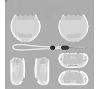 Housse de Protection pour Tamagotchi Paradise Console de Jeu Manchon de Protection Transparente avec Cordon Coque Souple Anti-Rayures et Anti-Chutes Accessoires (Transparent)