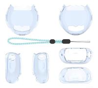 Housse de protection pour Tamagotchi Paradise en polycarbonate résistant aux chocs avec lanière pour une manipulation facile et design léger (bleu)