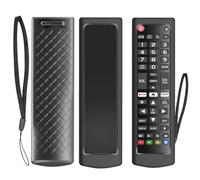 Housse de Protection pour Télécommande LG TV,s'applique à Tous Les Modèles de TV LG AKB|SRLWMYI Coque en Silicone pour Telecommande Universelle,pour AKB75095308 AKB75095307 AKB73715601 etc.Noir