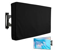 Housse de protection pour téléviseur d'extérieur de 100 à 100 cm - Protection contre la poussière - Revêtement en PVC Oxford 210 - Résistant aux intempéries - Universel