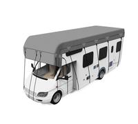 Housse de protection pour toit de caravane et autocar, housse de toit pour voiture de 4 couches robustes imperméables, protection toutes saisons pour l'extérieur, protection contre le soleil, la pluie