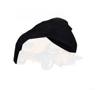 Housse de protection pour tondeuse à gazon autoportée en tissu Oxford 210D, imperméable et robuste, avec cordon de serrage et ourlet élastique, s'adapte à la plupart des modèles de tondeuses