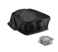 Housse de protection pour tondeuse autonome avec cordon de serrage élastique et poignée supérieure robuste pour un transport facile (210D)