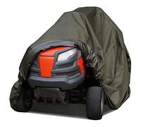 Housse de protection pour tondeuse autoportée, imperméable et robuste, 210D, pour rangement et transport. "[SUPPORT PARFAIT] Protège efficacement contre les effets nocifs de la poussière, de la saleté