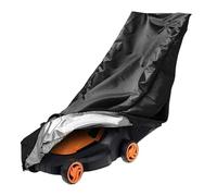 Housse de protection pour tondeuse en tissu Oxford robuste, coupe-vent, cordon de serrage, résistant soleil, à la pluie, à la poussière, stockage extérieur, protection anti-poussière pour tondeuse