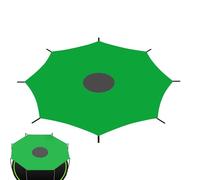 Housse De Protection pour Trampoline, 6ft/8ft/10ft/12ft /14ft Toit Pare-Soleil, Tente De Protection Solaire Imperméable, Accessoires pour Trampolines, P-Our Extérieur Et Jardin