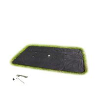 Housse De Protection Pour Trampoline Enterré Rectangulaire 244x366cm Noir TU