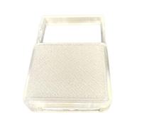 Housse de Protection pour Trimui Brick,Housse de Coque Souple pour Console Manchon de Protection de boîtier en TPU imprimé en 3D pour Trimui Brick (Blanc translucide)