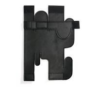 Housse de protection pour trompette avec bords cousus, tissu Oxford B-Flat pour trompette avec découpes, zones de fixation de sangle et prise en main prête à l'emploi, manchon en laiton noir cousu