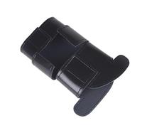 Housse de Protection pour Trompette en Cuir Noir, Couvercle de Piston