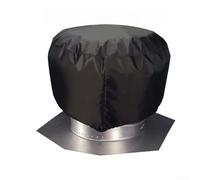 Housse de protection pour turbine de ventilation de toit en matériau Oxford robuste résistant aux intempéries compatible avec les ventilateurs d'échappement de toit de 12 et 20 (A)