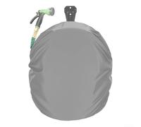 Housse de protection pour tuyau d'arrosage en tissu Oxford 420D pour divers enrouleurs de tuyau pour garage, piscine extérieure et jardin (gris)