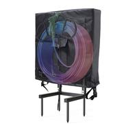 Housse de protection pour tuyau d'arrosage, robuste et polyvalente, 80 x 25,4 x 90 cm, manchon de protection pour tuyau, empêche les plis et les dommages, pour jardin, serre, ferme