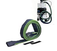 Housse de protection pour tuyau de 5 m, compatible avec Mirka et Festool, manchon protecteur pour conduits de collecte et tuyaux d'aspiration, étanche à la poussière et résistant à l'usure