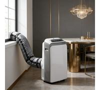 Housse de protection pour tuyau d'évacuation de climatiseur portable, isolation thermique, protection contre le soleil et la poussière pour tuyau de ventilation de climatiseur Grey-mo