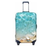Housse de protection pour valise, motif étoile de mer hawaïenne, housse élastique anti-rayures, anti-poussière pour bagages de 55,9 à 61 cm, multicolore, S