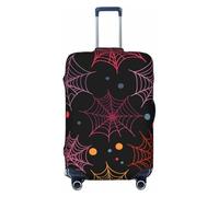Housse de protection pour valises Galaxy en toile d'araignée pour Halloween, housse de bagage élastique, anti-rayures et anti-poussière pour bagages de 55,9 à 61 cm, multicolore, S