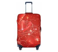 Housse de protection pour valises Galaxy Love Heart Romantique, élastique, anti-rayures, anti-poussière, convient pour 55,9 à 61 cm, multicolore, S