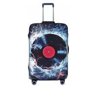 Housse de protection pour valises Galaxy Music Record, étanche, étanche, anti-rayures, anti-poussière pour bagages de 55,9 à 61 cm, multicolore, L