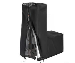 Housse de protection pour vélo elliptique avec tissu imperméable et cordon de serrage en bas pour maintenir la propreté et la sécheresse de l'équipement (206 x 94 x 160 cm)