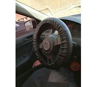 Housse de Protection pour Volant de Voiture, Protection tressée, Anti-poussière, étanche, pour Toutes Les Voitures, SUV et camions (Noir)