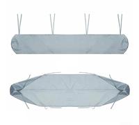 Housse de protection pratique pour auvent, imperméable et résistante à la poussière, garantit que les auvents restent protégés pendant le rangement (4,5 m gris)