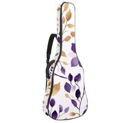 Housse de protection rembourrée en éponge douce pour guitare acoustique, électrique, basse classique, 101,6 cm, 106,7 cm, fleurs de cerisier du Japon rose, Multicolore 08, 42.9x16.9x4.7 in, Sac à dos