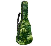 Housse de protection rembourrée pour guitare acoustique avec motif arbre de vie vert - Forêt indienne - Pour guitare électrique et classique, Multicolore 05, 42.9x16.9x4.7 in, Sac à dos décontracté