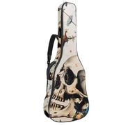 Housse de protection rembourrée pour guitare acoustique avec signes du zodiaque et symboles des planètes, Multicolore 07, 42.9x16.9x4.7 in, Sac à dos décontracté
