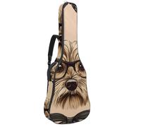 Housse de protection rembourrée pour guitare acoustique Day of The Dead Cacti Guitars pour guitare électrique basse classique, Multicolore 10., 42.9x16.9x4.7 in, Sac à dos décontracté