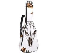 Housse de protection rembourrée pour guitare acoustique Day of The Dead Cacti Guitars pour guitare électrique basse classique, Multicolore 07, 42.9x16.9x4.7 in, Sac à dos décontracté