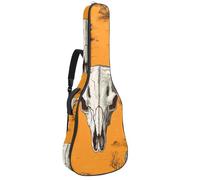 Housse de protection rembourrée pour guitare acoustique Day of The Dead Cacti Guitars pour guitare électrique basse classique, Multicolore 09, 42.9x16.9x4.7 in, Sac à dos décontracté