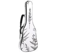 Housse de protection rembourrée pour guitare acoustique en forme de cœur Motif sucette rose, Multicolore 09, 42.9x16.9x4.7 in, Sac à dos décontracté