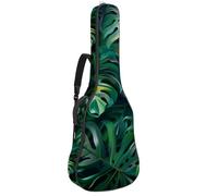 Housse de protection rembourrée pour guitare acoustique - Motif zèbre exotique - Motif animal sauvage - Style aquarelle, Multicolore 02, 42.9x16.9x4.7 in, Sac à dos décontracté