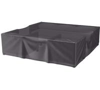 Housse De Protection Respirante Pour Ensemble De Mobilier Extérieur Pour Ensemble De Mobilier 235x235xh70 Cm Noir