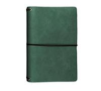 Housse de protection rétro en cuir PU pour ordinateur portable A5 | Pochette de planification hebdomadaire pour journaux, écrivains, étudiants, enseignants, voyageurs, maison, bureau, école