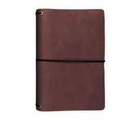 Housse de protection rétro en cuir PU pour ordinateur portable A5 | Pochette de planification personnelle pour écrivains, étudiants, enseignants, voyageurs, maison, bureau, école, voyage