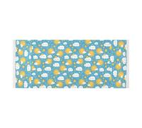 Housse de protection réutilisable pour lave-linge et sèche-linge avec sac latéral, compatible avec la plupart des machines à laver ou sèche-linge, 130 x 55,9 cm