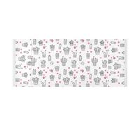 Housse de protection réutilisable pour réfrigérateur avec poche latérale - Compatible avec la plupart des machines à laver ou sèche-linge - 130 x 55,9 cm